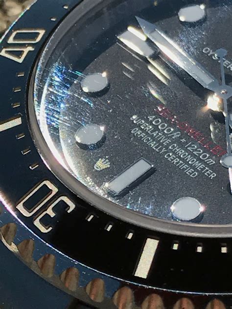 how to see rolex etched crown